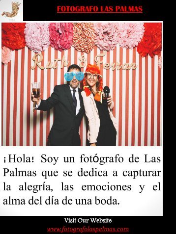 Fotografo Las Palmas