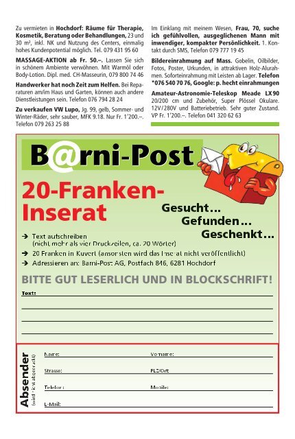 Barni-Post, KW 37, 11. September 2019