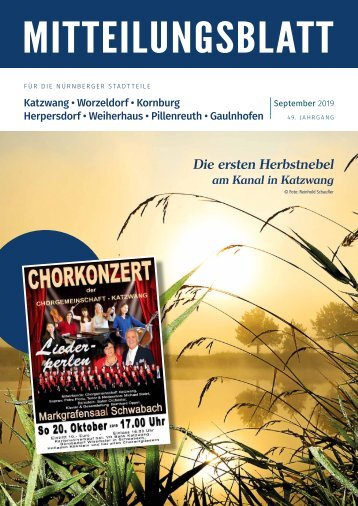 Nürnberg-Katzwang-Worzeldorf-Kornburg-Herpersdorf-September 2019