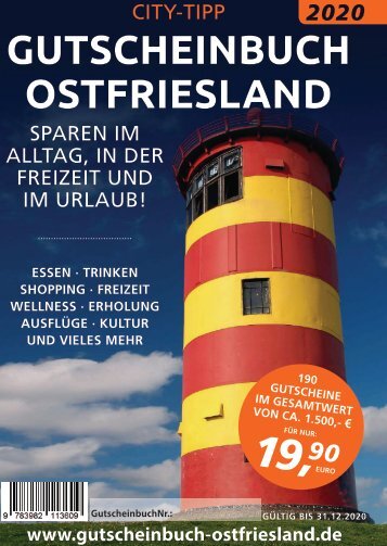 Gutscheinbuch 2020 Ostfriesland