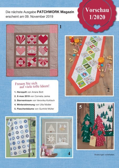 Patchwork Magazin 06/2019