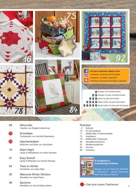 Patchwork Magazin 06/2019