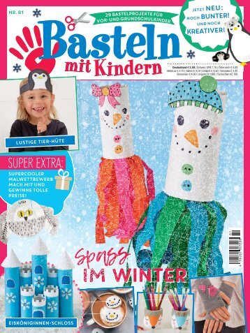 Basteln mit Kindern Winter 81/2019