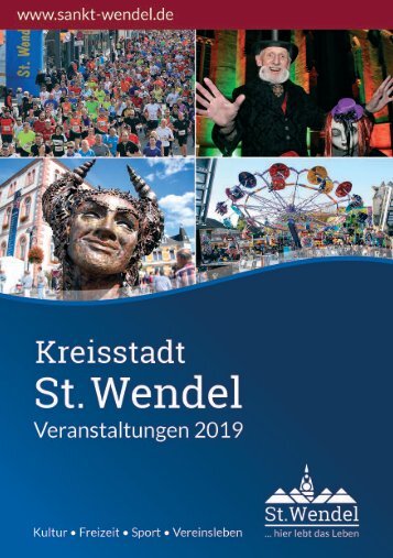 Kreisstadt St. Wendel Veranstaltungskalender 2019