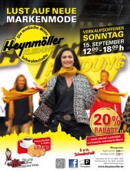 Lust auf neue Markenmode von Heynmöller Kleidung in Treysa