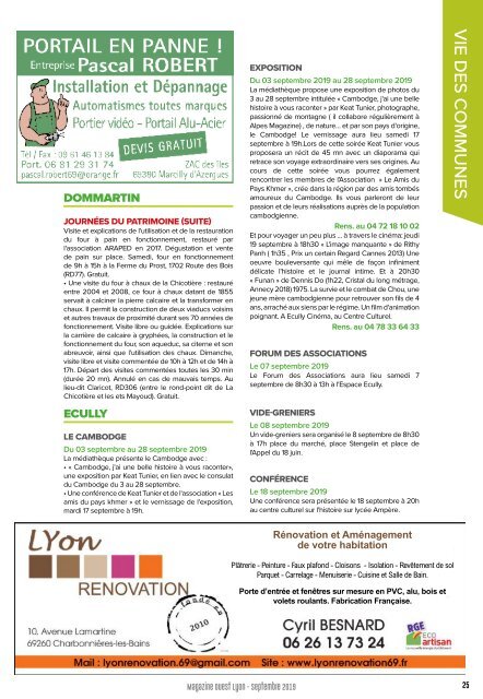 OUEST LYON - SEPTEMBRE 2019