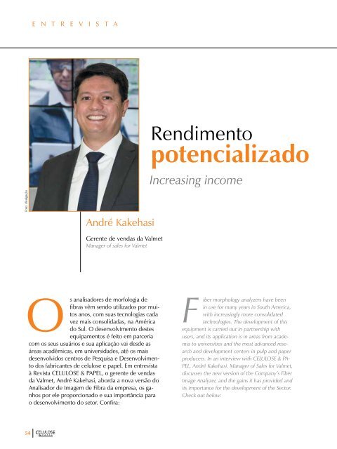 *Agosto / 2019 - Revista Celulose - 41