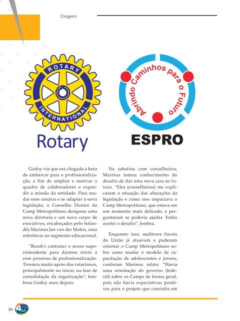 Relatório Anual 2018 - Edição Especial 40 anos