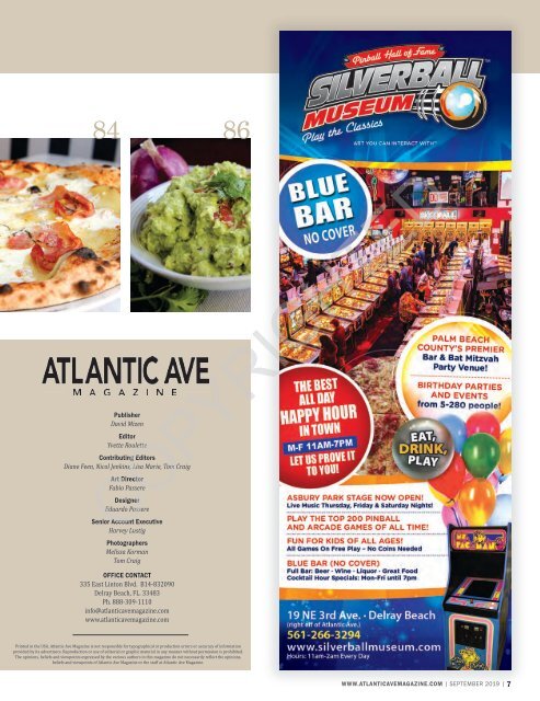 Atlantic Ave Magazine September 2019