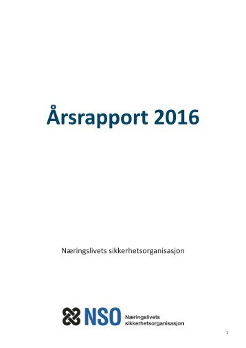Årsrapport 2016