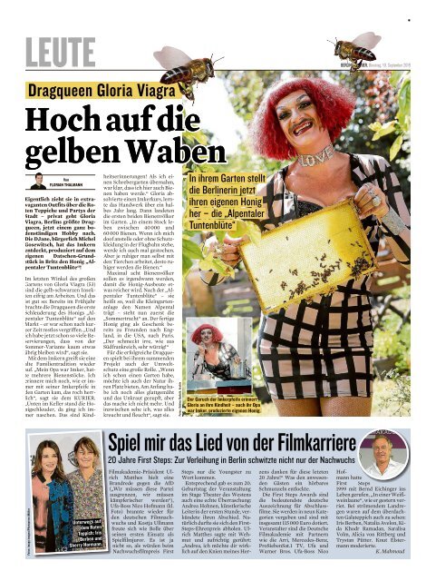 Berliner Kurier 10.09.2019