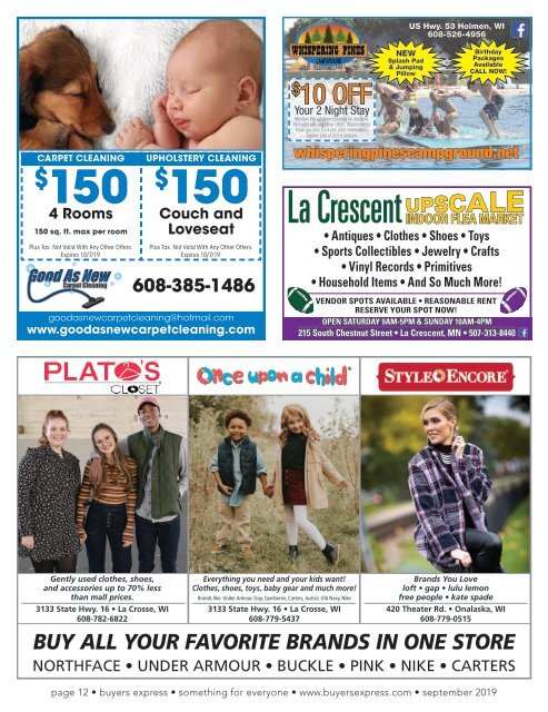 Buyers Express - La Crosse Edition - September 2019