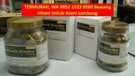 TERMURAH, WA 0852 1533 9500 Bawang Hitam Untuk Asam Lambung