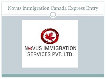 Novus Immigration Canada Express Entery