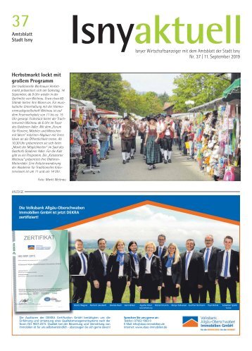Isny Aktuell 11.09.2019