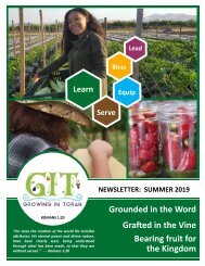 GIT Newsletter [1906] - SUMMER 2019