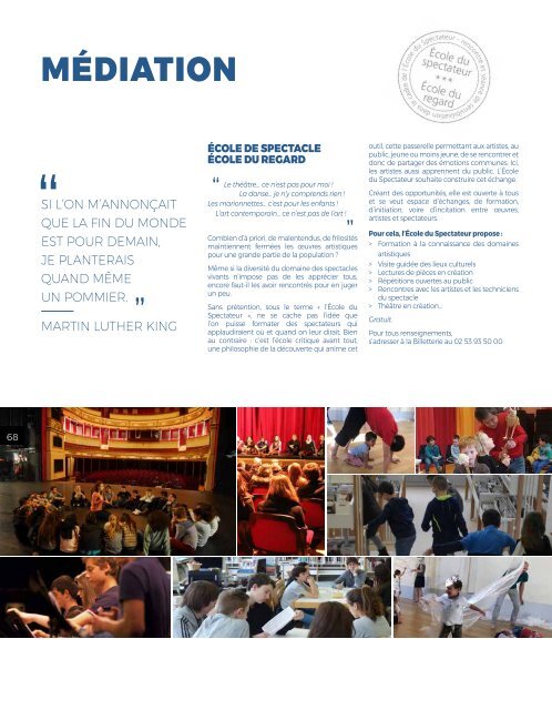 Brochure saison culturelle  2019-2020