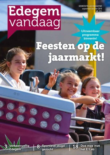 Edegem Vandaag 371- september/oktober  2019