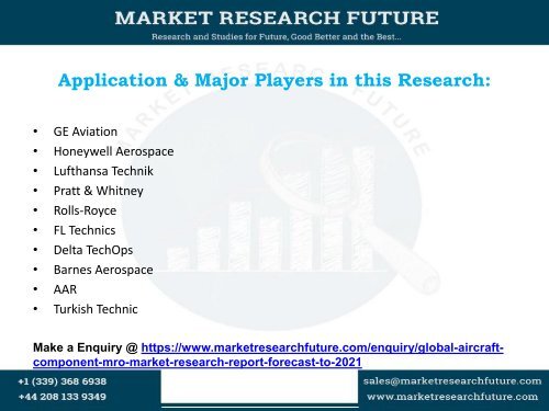 Global Aircraft Component MRO Market Research Report - Forecast to 2021