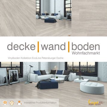 dwb Produktinformation VinylBoden Kollektion EcoLine Petersburger Esche
