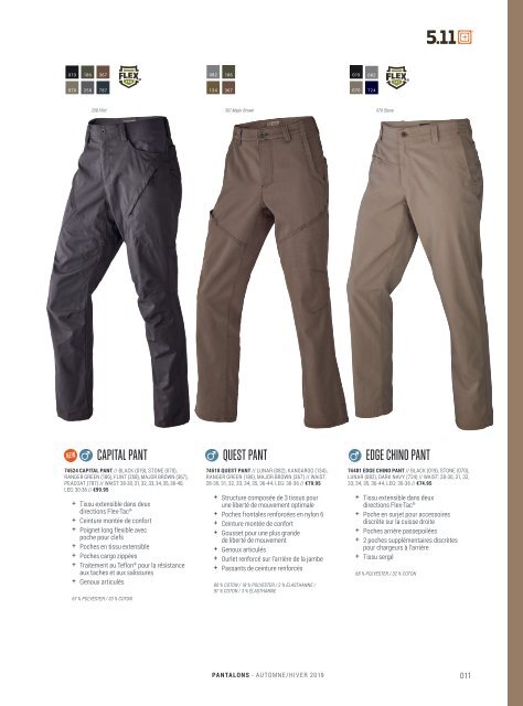 5.11 Tactical - Autumn/Winter - French Corporate - Euro