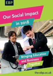 The EBP - Social Impact Report 2018