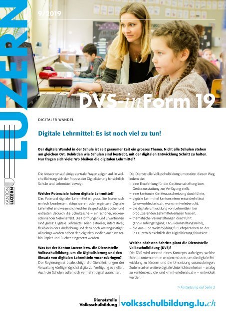 DVS-inForm 19, September 2019