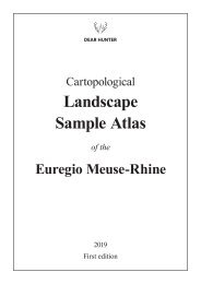 Cartopological Landscape Sample Atlas of the Euregio Meuse-Rhine (EXCERPT)