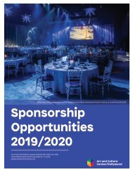2019-20 Sponsorship Opportunities