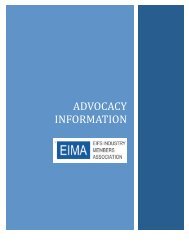 EIFS Advocacy Information