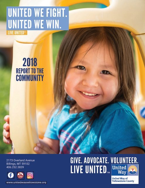 UWYC Annual Report 2018 - FINAL! - with links