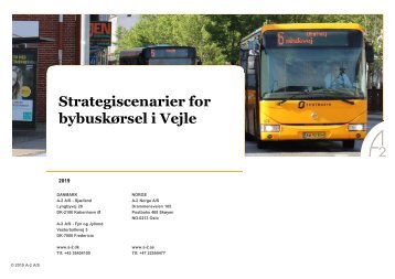 Strategiscenarier for bybuskørsel i Vejle (Vejle Kommune i samarbejde med Sydtrafik 2019)