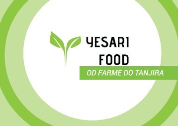 Brochure for Yesari Food 