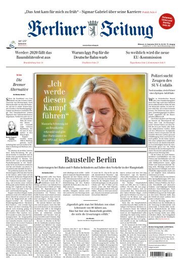 Berliner Zeitung 11.09.2019