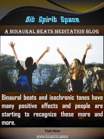 A Binaural Beats Meditation Blog