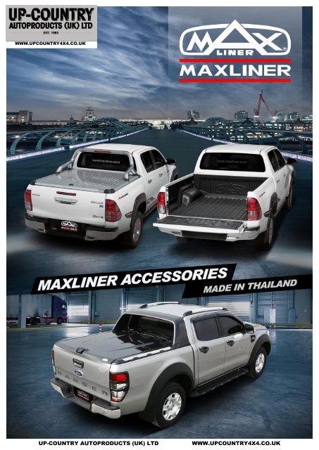 Maxliner Pick-Up Accessories Brochure - MAXTOP MAXCOVER MAXLINER