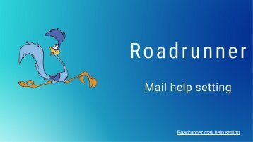 roadrunner mail help setting