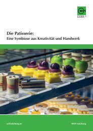 Patisserie Ausbildungen WIFI Salzburg 2019-20