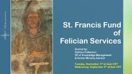 FY 2020 St Francis Fund Webinar Presentation
