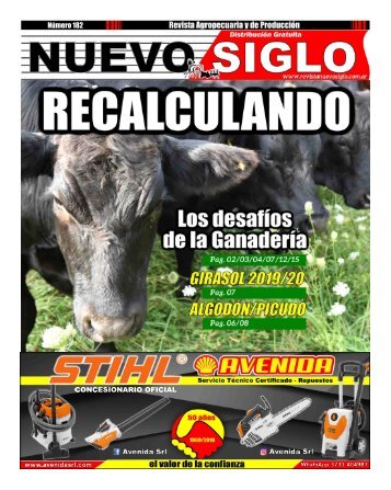 Revista Agropecuaria Nuevo Siglo 182