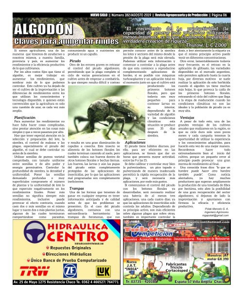 Revista Agropecuaria Nuevo Siglo 182