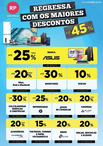 Regressa com os maiores Descontos ATÉ 45%