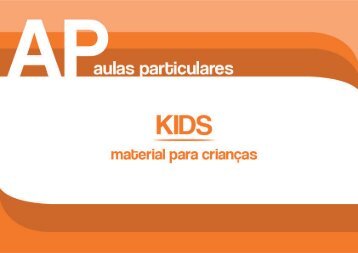 Kids book - AP Material para dar aulas Particulares de Inglês