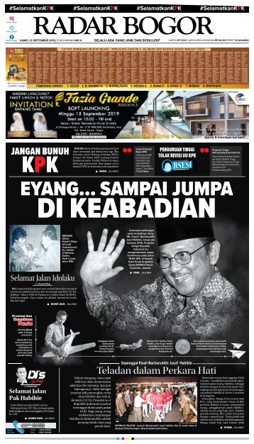 Epaper Radar Bogor Edisi 12 September 2019