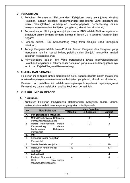 BUKU PANDUAN_Pelatihan rekomendasi kebijakan_2019