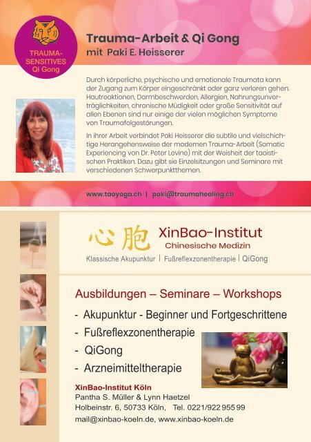 TAO-Yoga & QiGong Heft 2020 