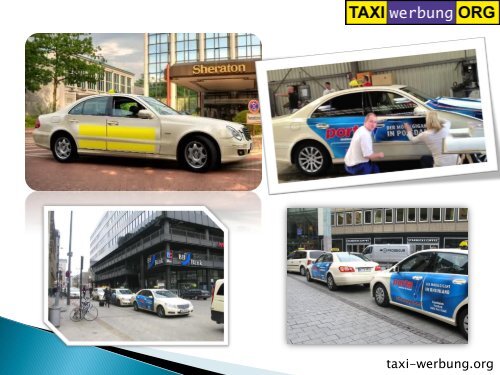 Taxi advertising