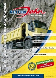 Räder und Reifen - bei Conow Anhängerbau GmbH &amp; Co. KG