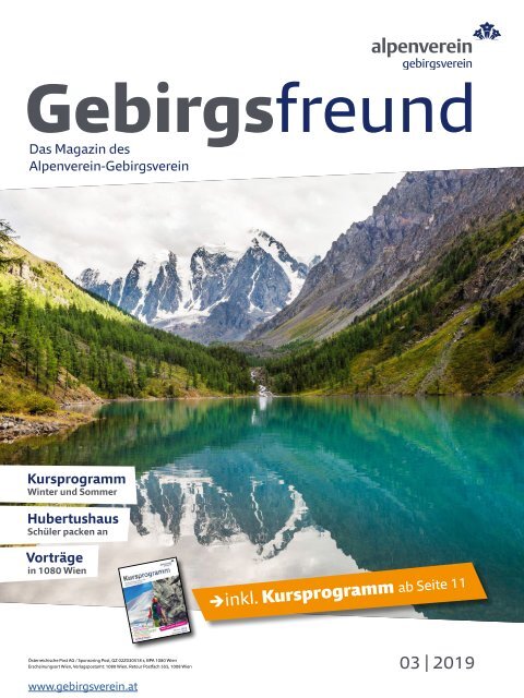 Gebirgsfreund Nr. 3/2019