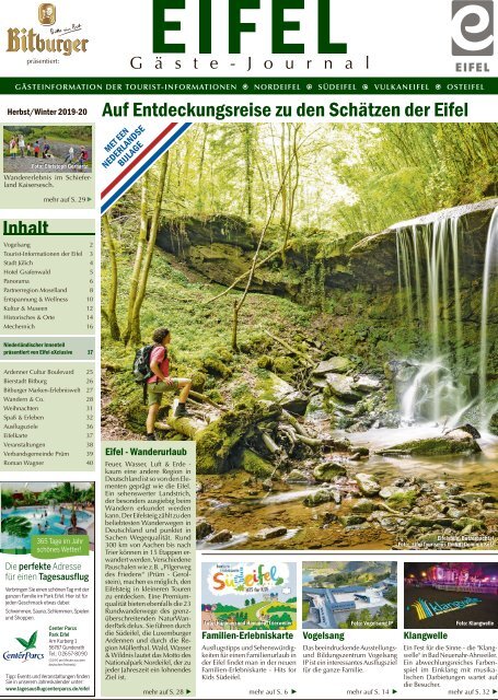 Eifel Gaste Journal Herbst Winter 2019 20